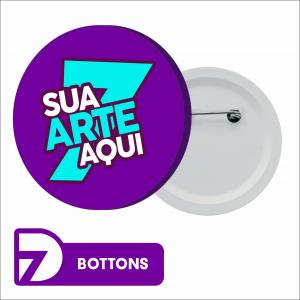 Bottons - Personalizados  Personalizado 4x0 - Sua Arte Personalizada   