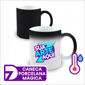 Caneca Magica - Personalizada Porcelana Personalizado Sua Arte Personalizada  Personalizado 