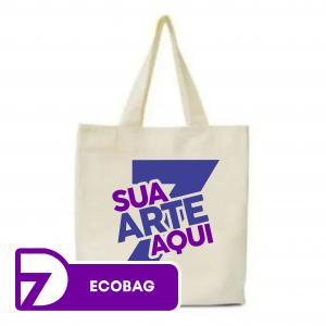 Ecobag - Personalizado Algodão cru 30x40 4x0 - Sua Arte Personalizada   