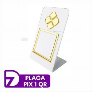 Placa Pix - Personalizado Acrilico 3mm 15x20 4x0 - Sua Arte Personalizada  laser 